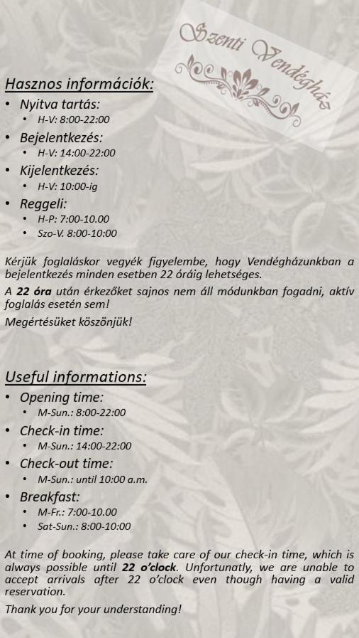Szenti Vendeghaz Bed and Breakfast Γκιόρ Εξωτερικό φωτογραφία